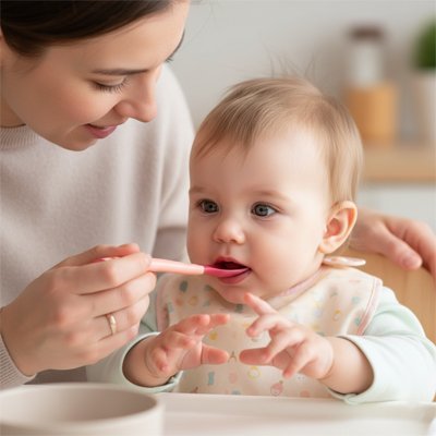 Cuillère bébé | Ergonomique - Mon paradis bébé