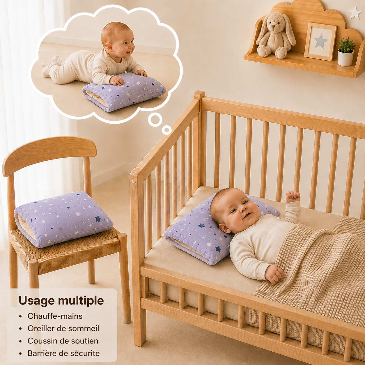 Coussin d'allaitement | Coussibébé