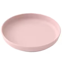 assiette-bébé-rose-Lilas