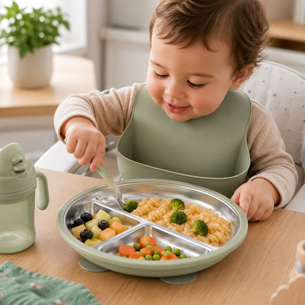 ASSIETTE BEBE VENTOUSE | Neko Fix