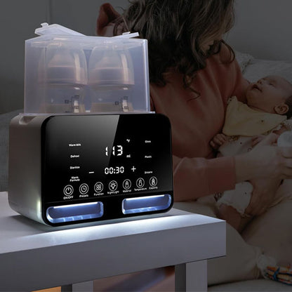 chauffe-biberon-sterilisateur-double-capacite-multifonction-lumiere-LED-nuit