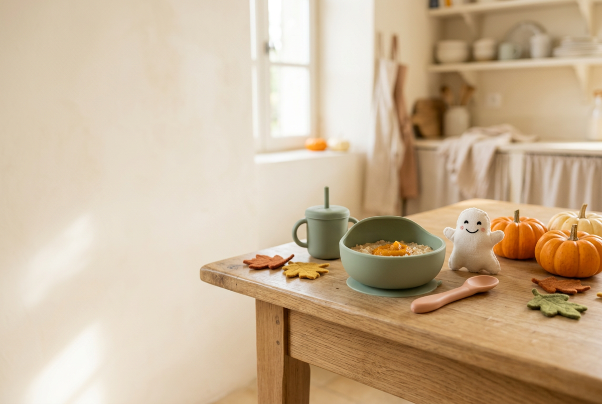 Image Halloween douce pour Repas Bébé