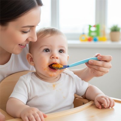 Cuillère bébé | Ergonomique - Mon paradis bébé